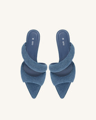 Sara Mule Denim - Blue