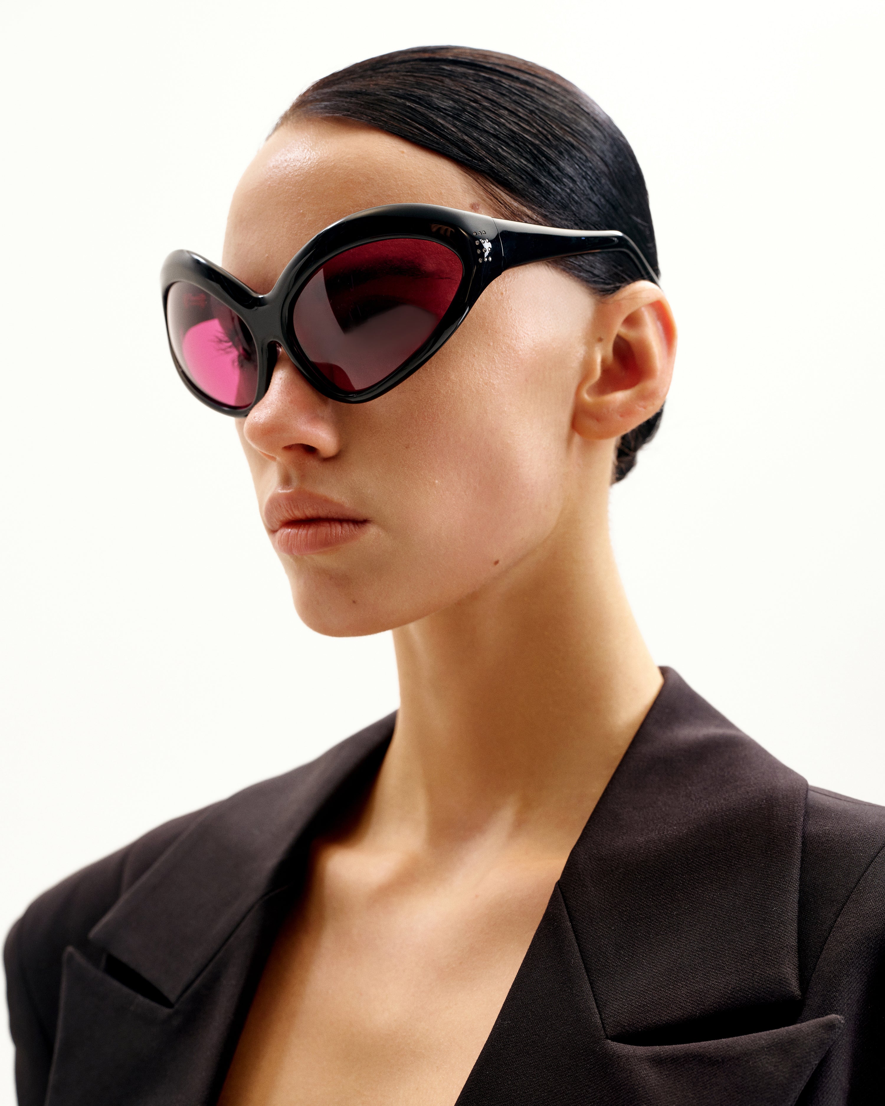Quorra Cateye Sunglasses - Black