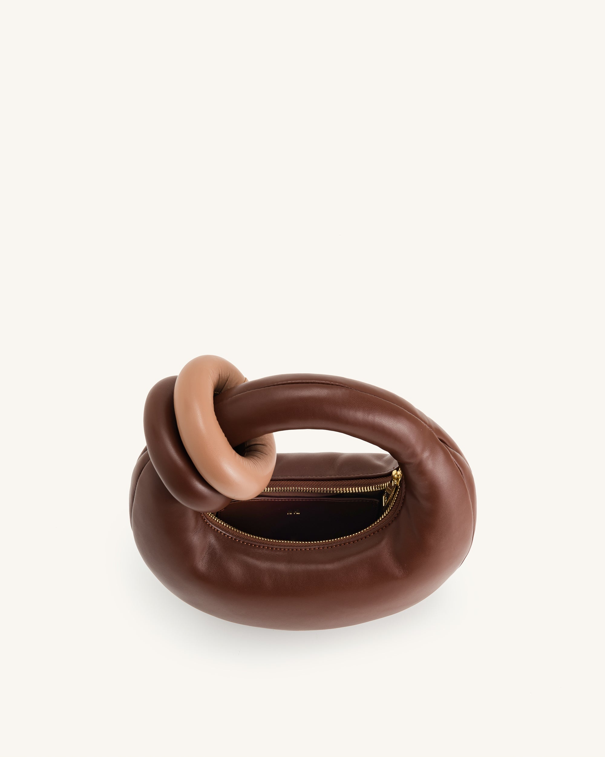 Abacus Top Handle Bag - Umber