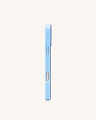 Christmas Tree Bling Phone Case - Light Blue